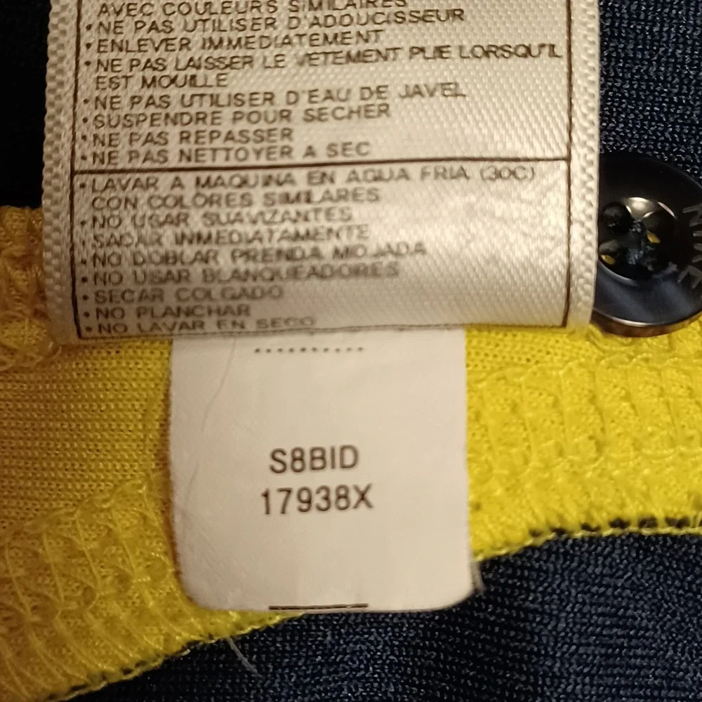 Nike Polo Shirt Mens XXL Navy Michigan Wolverines FIT DRY Short‎ Sleeve Athletic